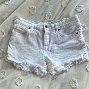 Pistola White Denim Shorts